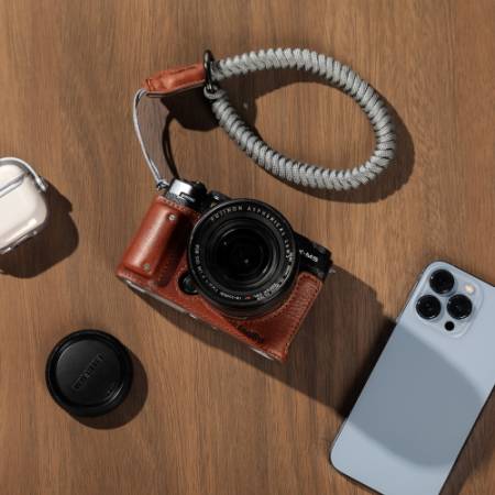 SmallRig 4880 - zestaw ze skórzanym etui do FUJIFILM X-M5, brązowy